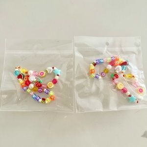 2 New La Croix - Bead Phone Chain Strap